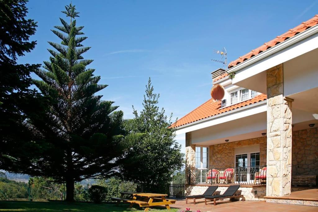 Chalet Con Magnificas Vistas Al Mar Perlora Eksteriør bilde